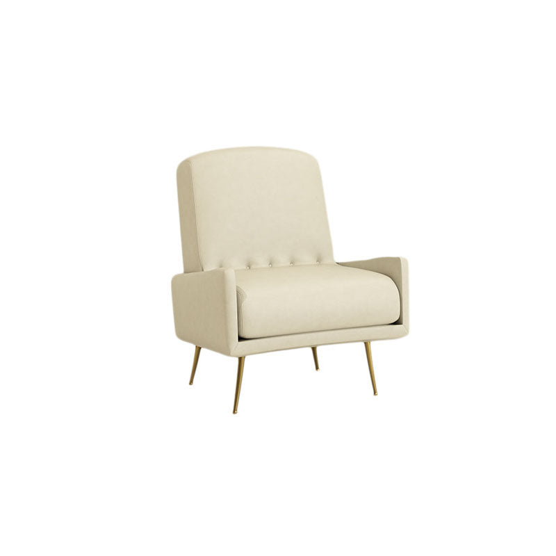 Faux Leather Sofa Armless Tight Back Loveseat for Living Room