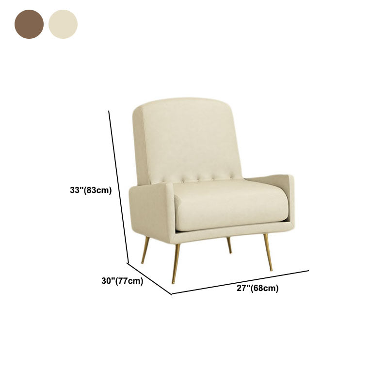 Faux Leather Sofa Armless Tight Back Loveseat for Living Room