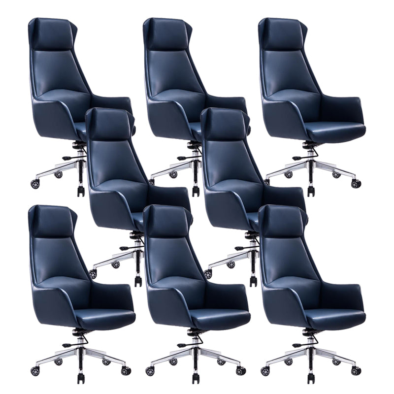 Contemporary Adjustable Executive Chair High Back Managers Chair