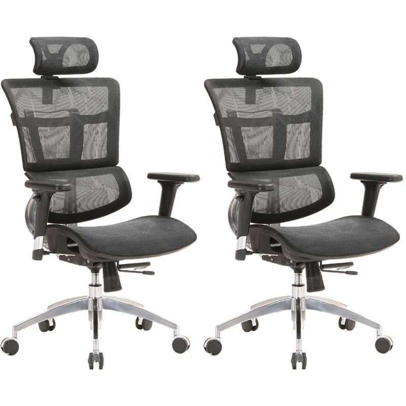 Modern Desk Chair Mesh Computer Chair High-Back Chair with Wheels