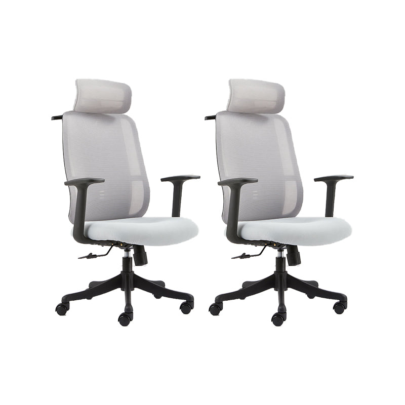 Contemporary Arm Chair Adjustable Seat Height Pillow Included Office Chair