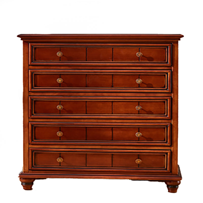 Glam Dresser Solid Wood Storage Chest Dresser with 3/4/5 Drawers
