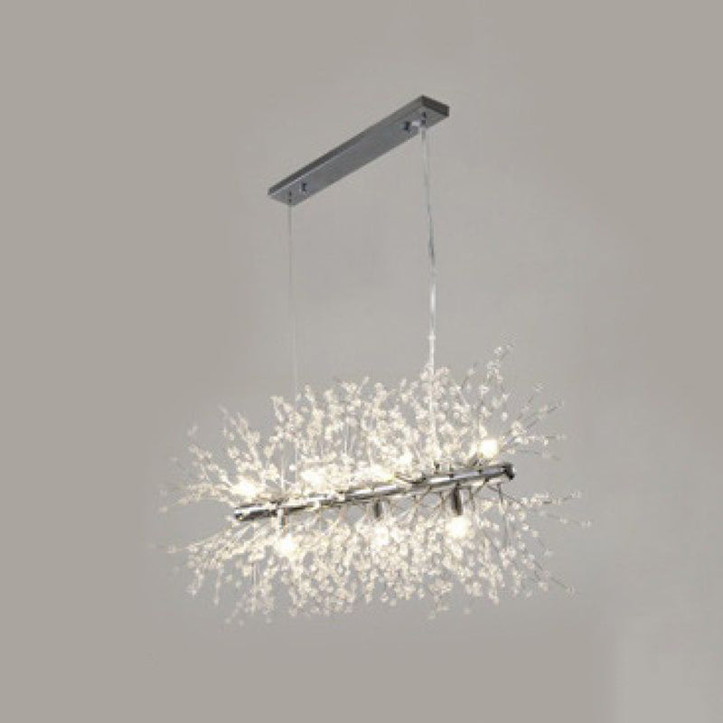 Modern Firefly Island Pendant Lighting Metal Multiple-Light Island Pendant