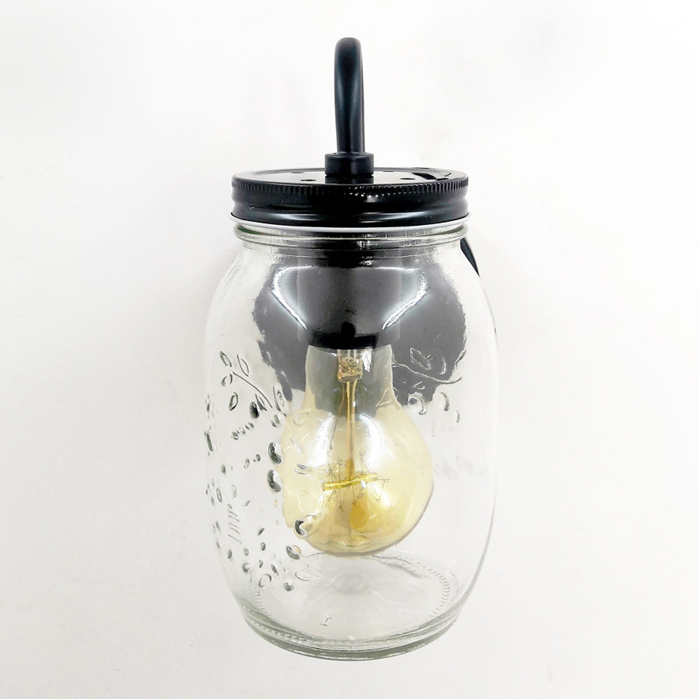 Industrial Wall Light Fixture Glass Shade Light Sconce Lighting Fixture Fixture