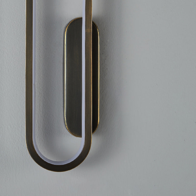 Contemporary Linear Wall Mount Lighting Fixture Minimalist LED Wall Sconce