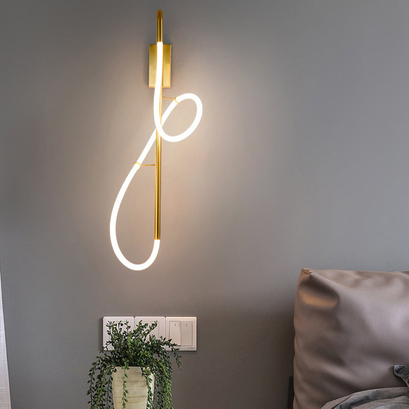 Modern Linear Wall Mount Lighting Simplicity Wall Sconce for Living Room
