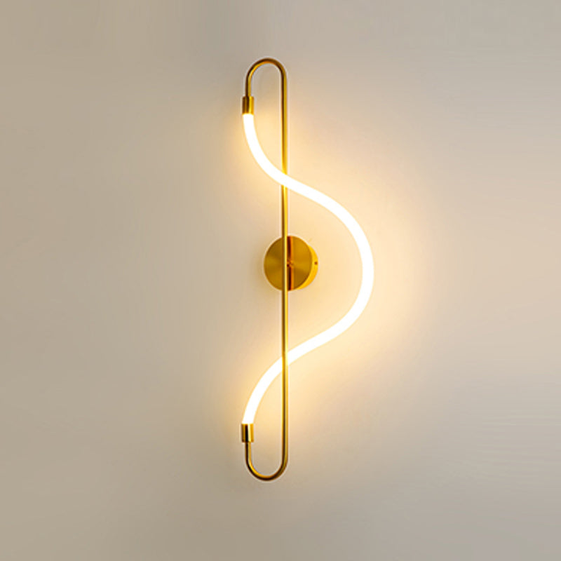 Modern Linear Wall Mount Lighting Simplicity Wall Sconce for Living Room