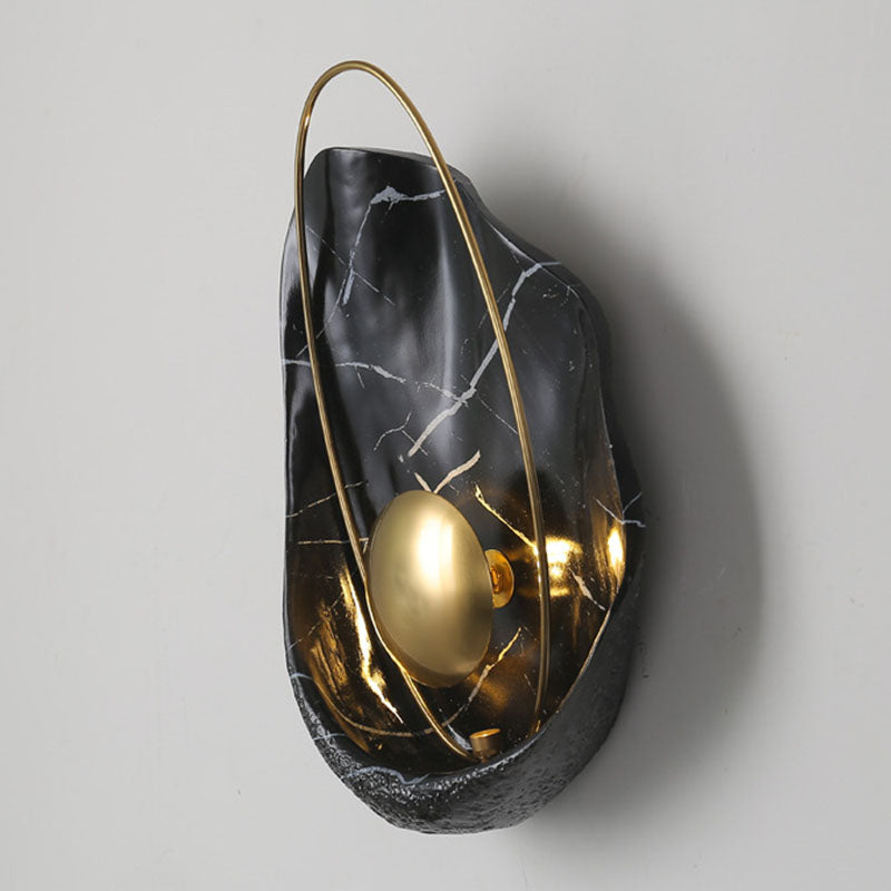 Modern Wall Lamp Nordic Style Resin Wall Mount Lighting for Sitting Room