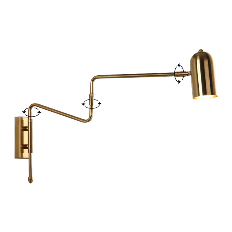 Modern Wall Lamp Household Adjustable Arm Wall Mount Lighting for Sitting Room