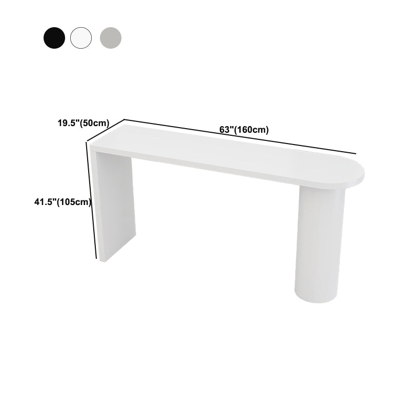 Contemporary Style Bar Table Solid Wood Bar Dining Table for Living Room
