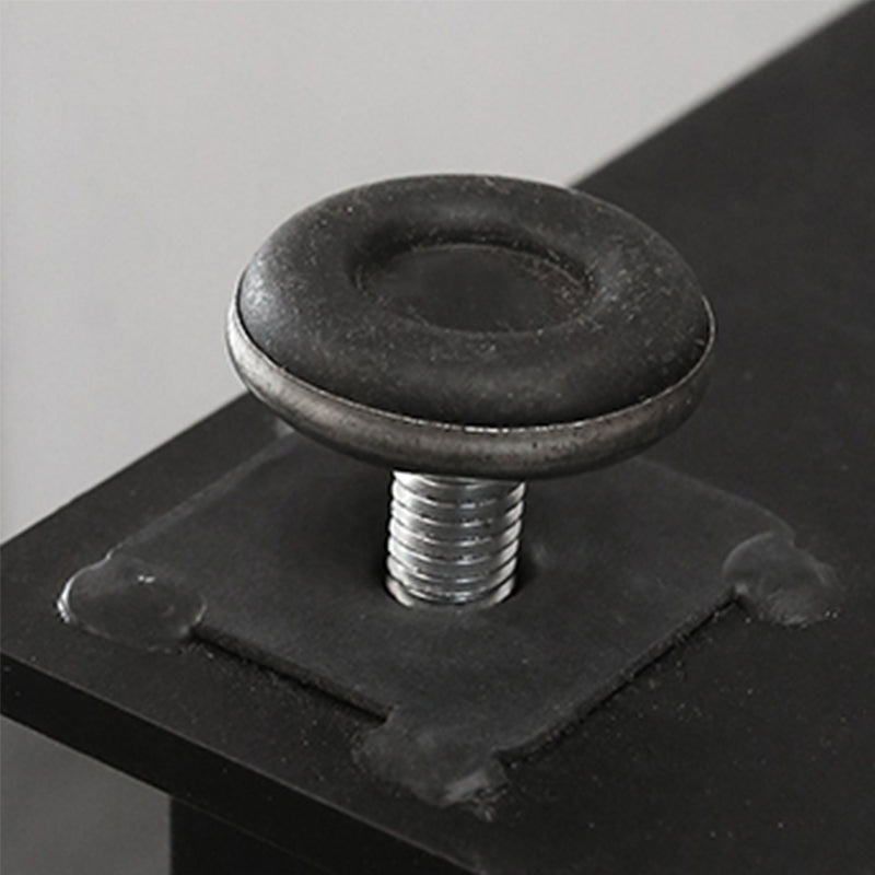 Industrial Style Rectangle Bar Table Stone Sled Base Bar Dining Table