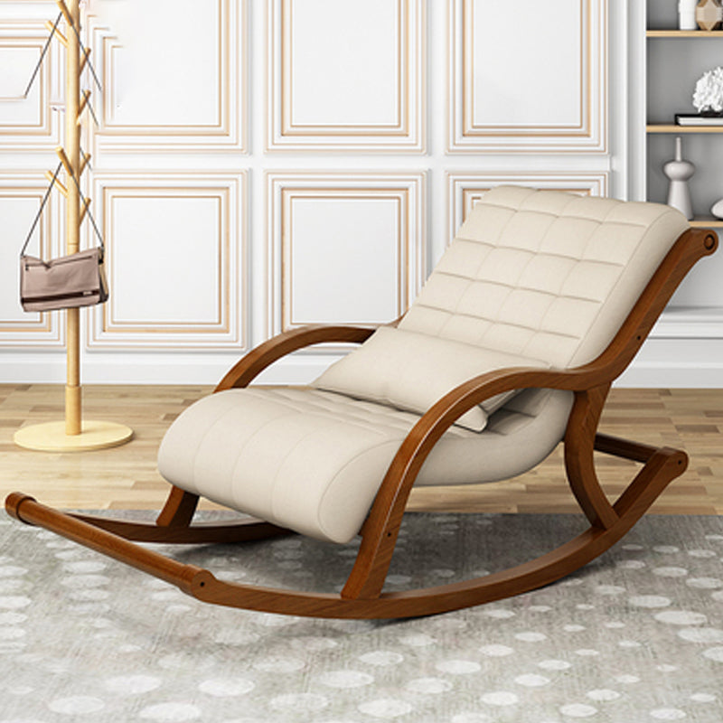 Mid-Century Recliner Chair Tufted Cushions Recliner Chair With A Lumbar Pillow