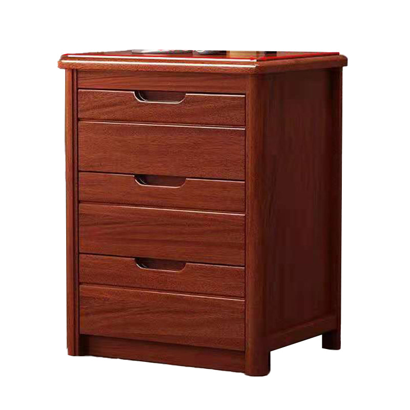 Modern Rectangle Side Cabinet Soft Close Drawers Wood  Storage Cabinet