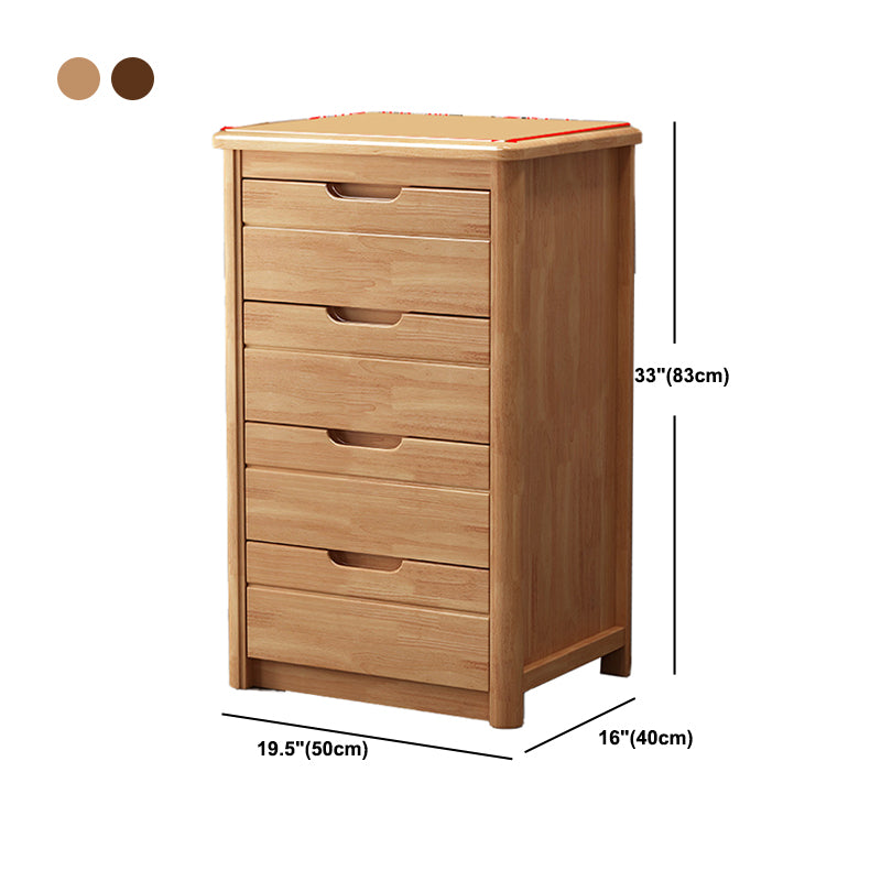 Modern Rectangle Side Cabinet Soft Close Drawers Wood  Storage Cabinet