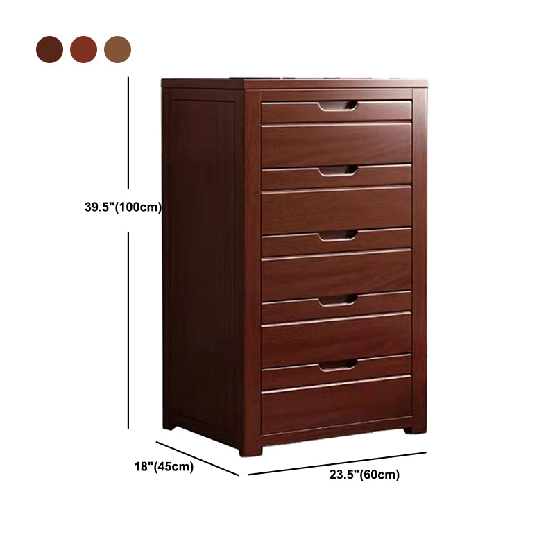 Modern Rectangle Side Cabinet Soft Close Drawers Wood  Storage Cabinet