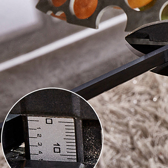 Contemporary Rectangle Glass Coffee Table with Sled Base Cocktail Table