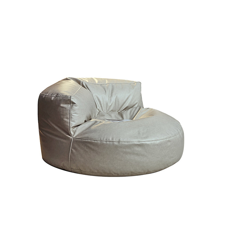 Nordic Bonded Leather Armless Tight Back EPP Filled Aceent Chair