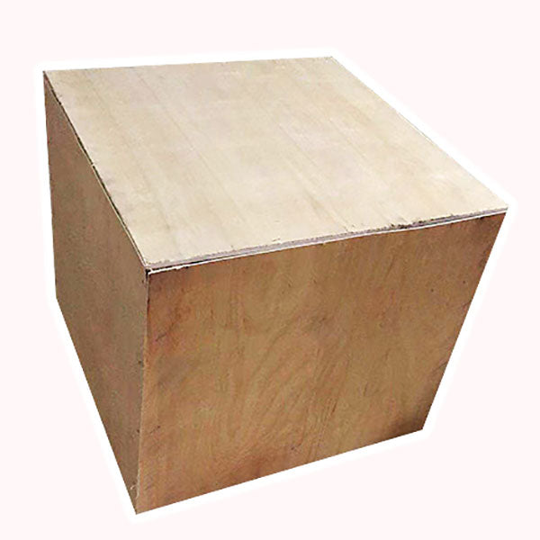 Modern Pure Color Cube Sqaure Faux Leather Cube for Living Room