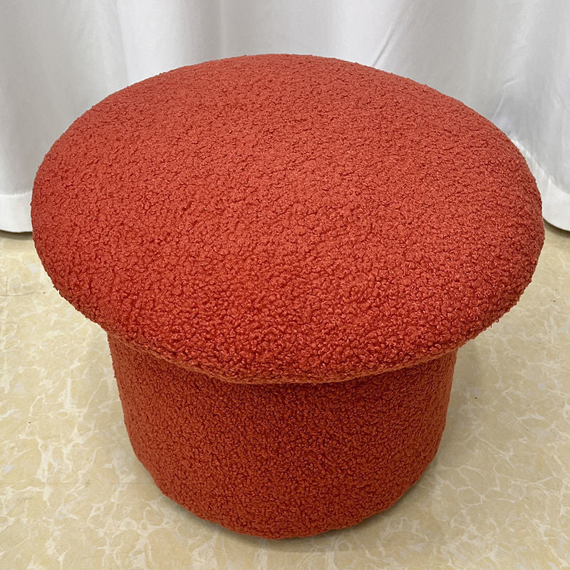 Modern Velvet Pouf Plain Specialty Water Resistant Chair Ottoman