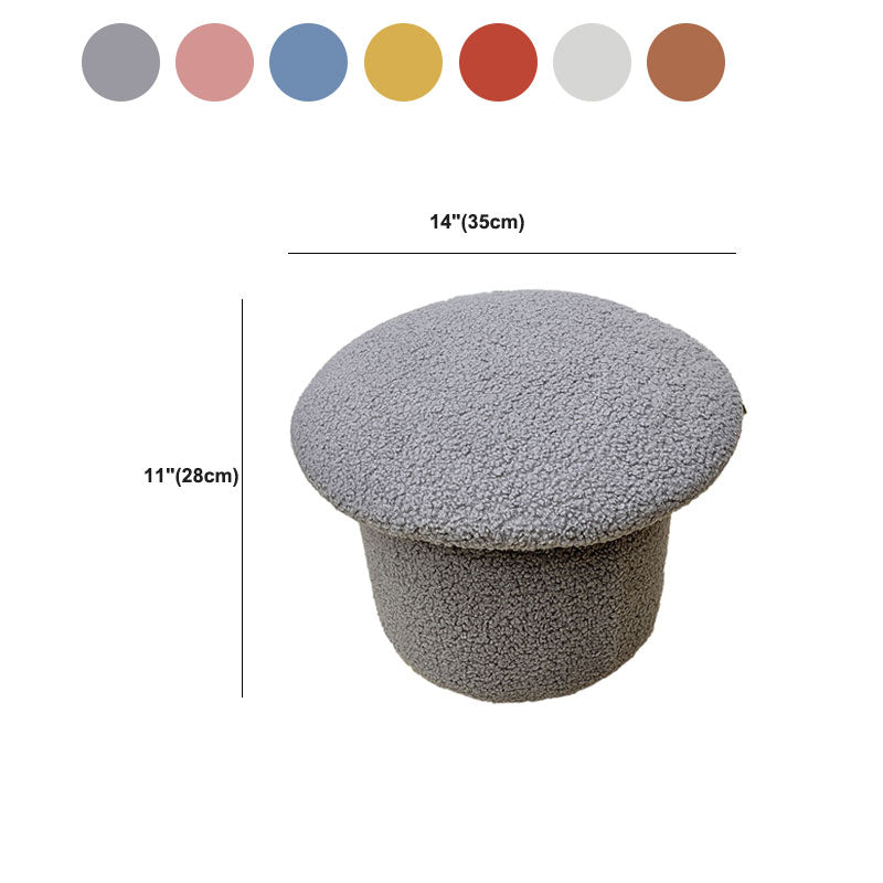 Modern Velvet Pouf Plain Specialty Water Resistant Chair Ottoman