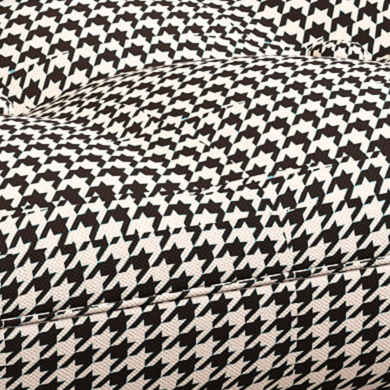 Upholstered and Metal Rocker Glam with Padded Seat Rocking Chair Slipcovered