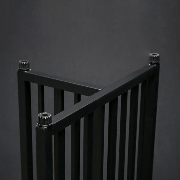 Indoor Glam Pub Set Natural 1/2/3 Pieces Wood and Metal Pub Table Set with Storage