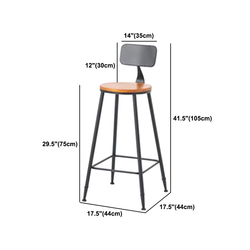 Trestle Solid Wood Counter Set 1/2/5 Pieces Natural Glam Indoor Table and Stool Set