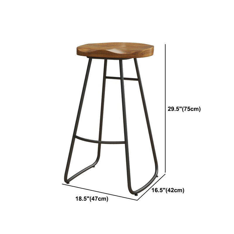 1/4/5/6 Pieces Modern Rectangle Pub Table Set Wooden Counter Table with Backless Stools