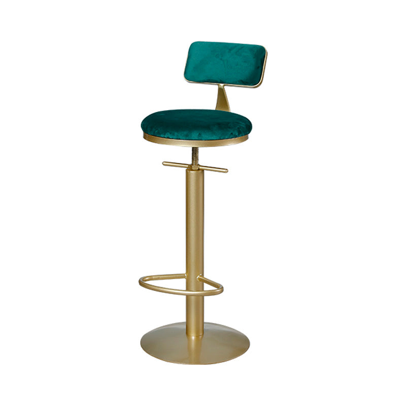 Contemporary Stone Bar Table Set 1/3 Pcs Metal Base Bar Table with Adjustable Stools