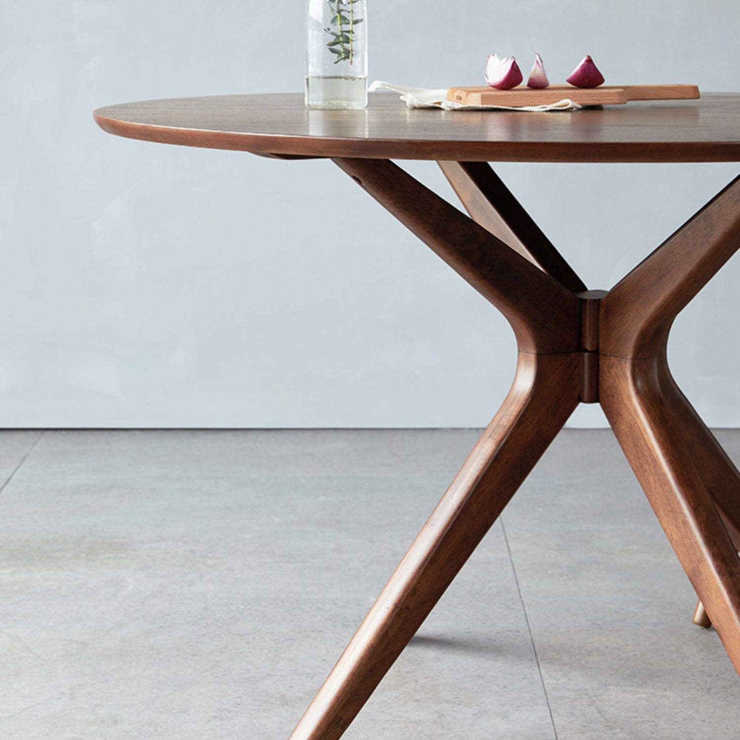 1/2/3/4 Pieces Solid Wood Dining Set Modern Pine Wood Round Table with Wooden Chairs