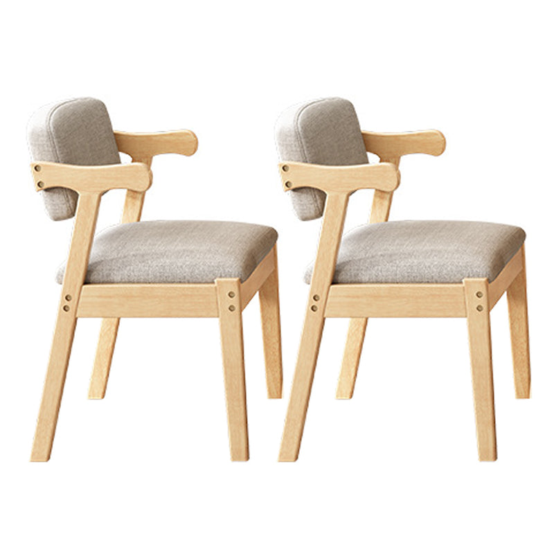 Traditional Dining Table Set 1/5/7 Pcs Solid Wood Dining Table and Chairs