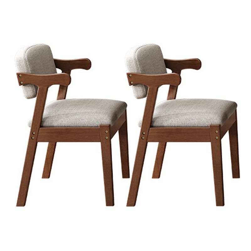 Traditional Dining Table Set 1/5/7 Pcs Solid Wood Dining Table and Chairs