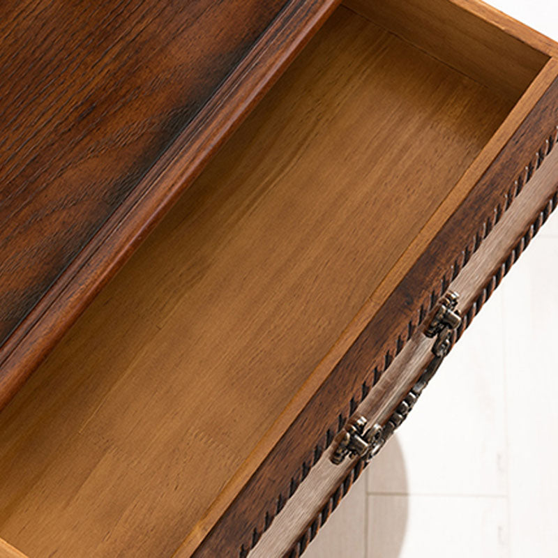 Mid-Century Modern Half Moon Console Sofa Table Rubber Wood Console Accent Table for Hall
