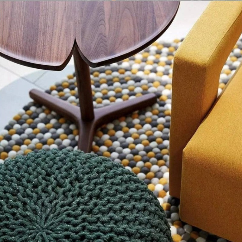 Nordic Square Arms Fabric Arms Included Fixed Back Accent Room Chair