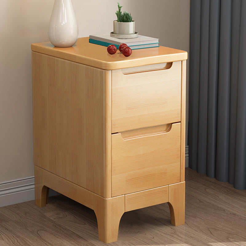 Mid-Century Modern Accent Chest Wood Chest with Antique Finish