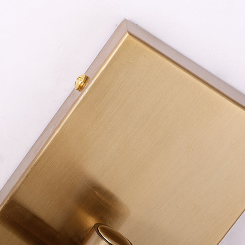 Metal Cylinder Wall Light Modern Swing Arm Wall Sconce for Living Room