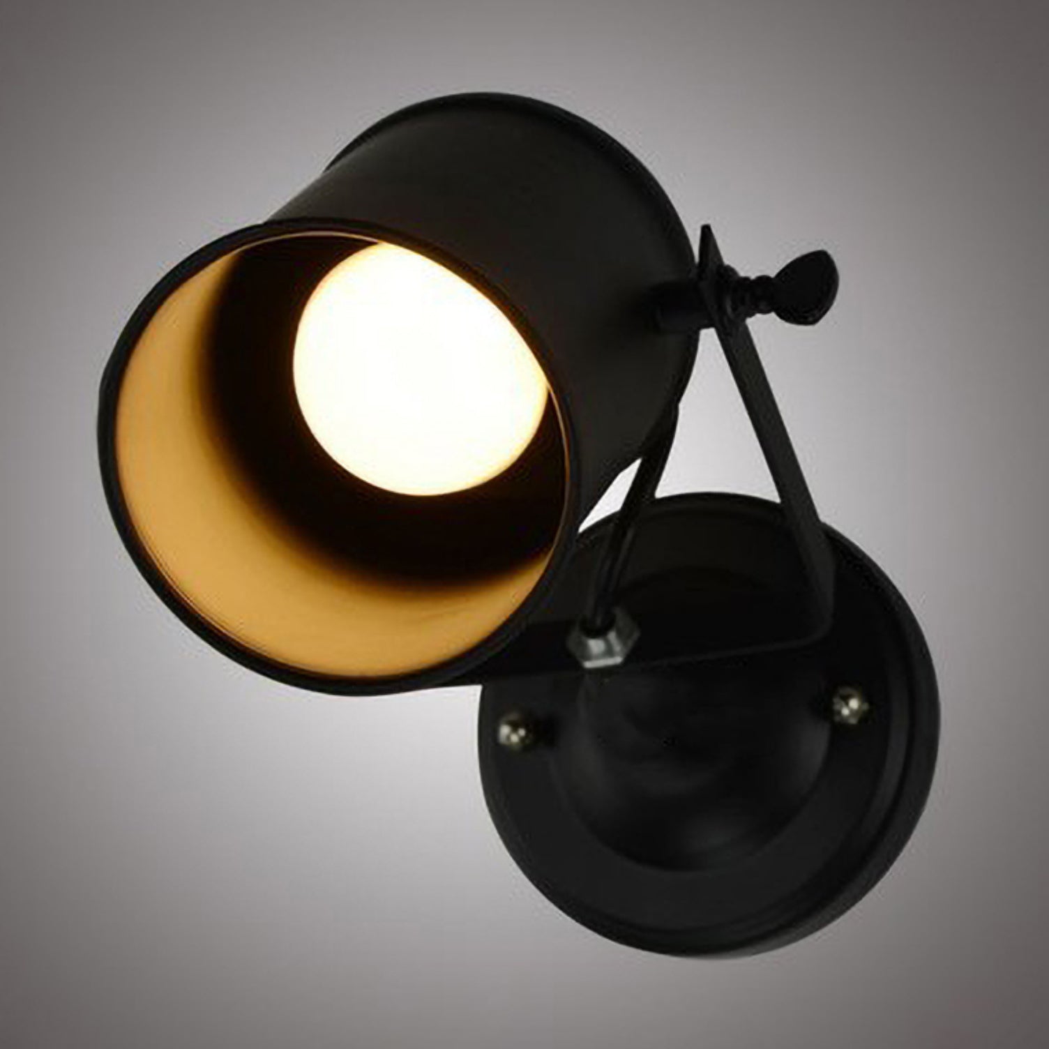 Industrial Metal Wall Lamp Simple Wall Sconce Lighting Fixture for Bedroom