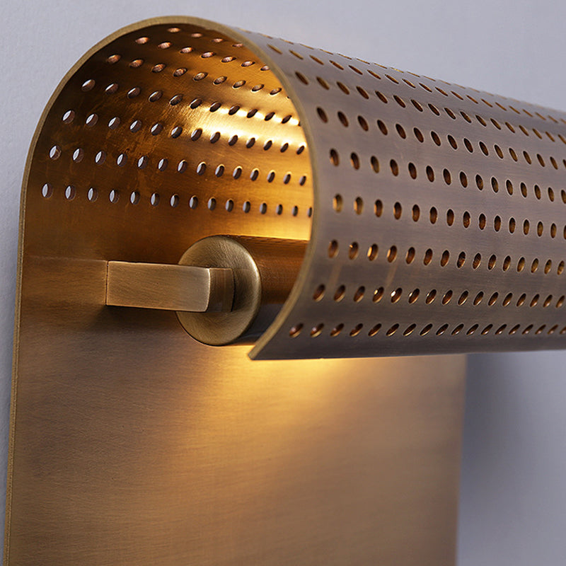 Postmodern Metal Wall Lamp Household Wall Sconce Lighting Fixture for Bedroom