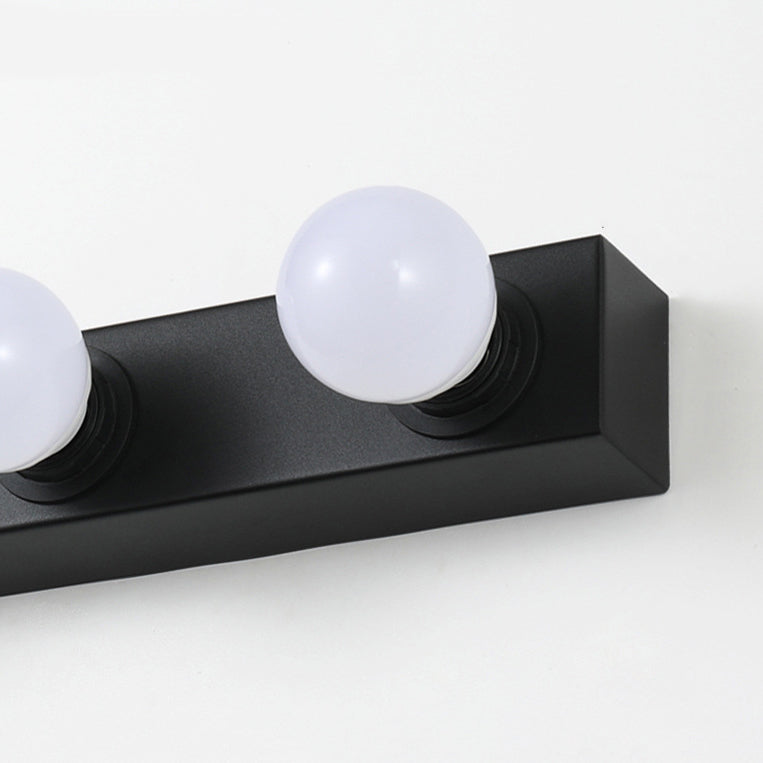 Metal Geometric Bath Light Contemporary Style Multi Lights Vanity Light Fixture