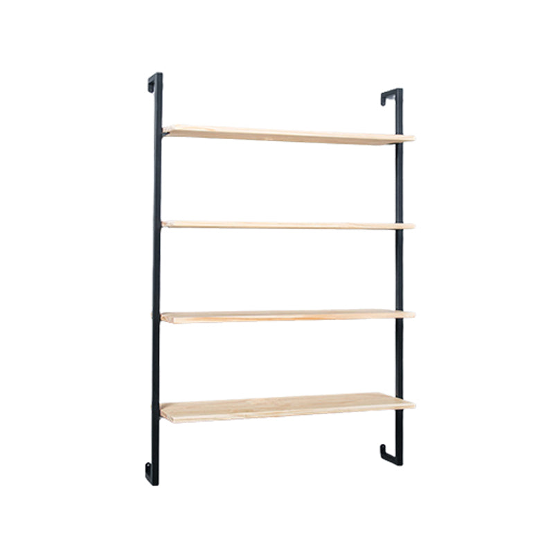 Light Luxury Wall Mounted Book Shelf Floating Metal Bookcase