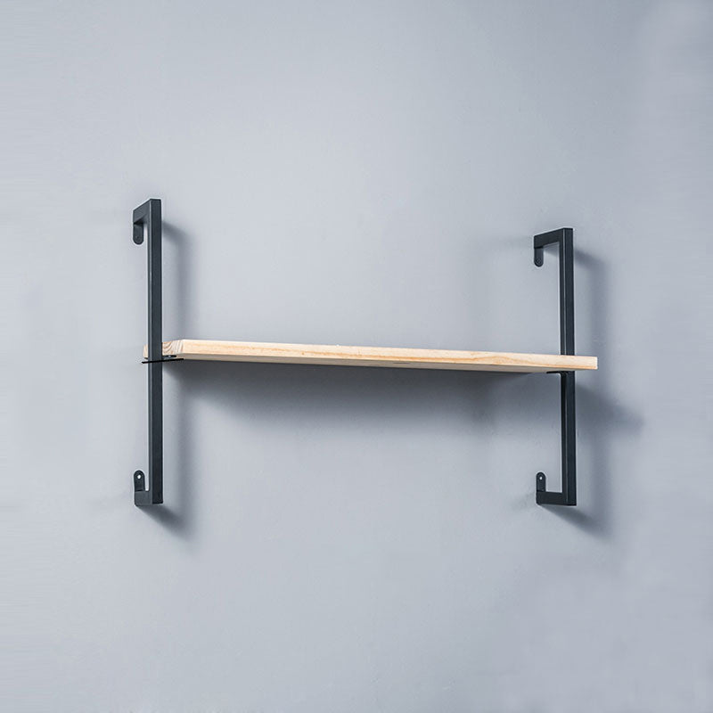 Light Luxury Wall Mounted Book Shelf Floating Metal Bookcase