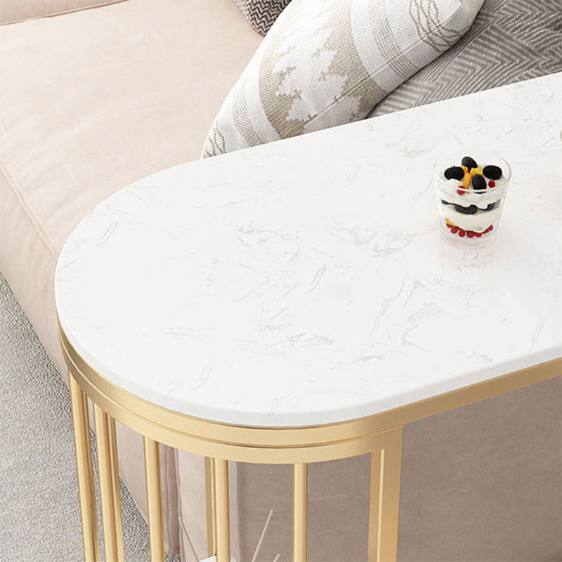 Glam Pub Table Specialty Stone Bar Height Bar Table for Indoor