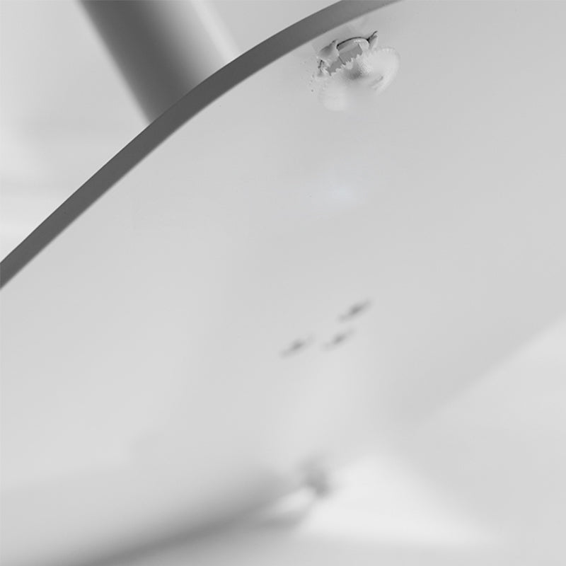 Square Bar Wine Table Wood Bar Height Cocktail Table with Metal Pedestal