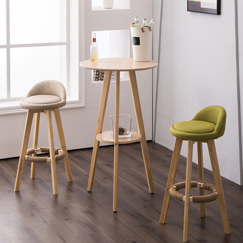 Bar Height Pub Table Wood Industrial Bar Table for Indoor and Outdoor