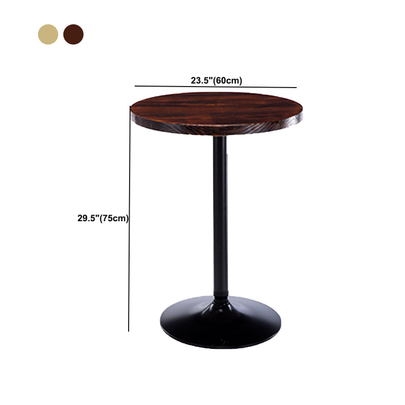 Bar Height Pub Table Wood Industrial Bar Table for Indoor and Outdoor