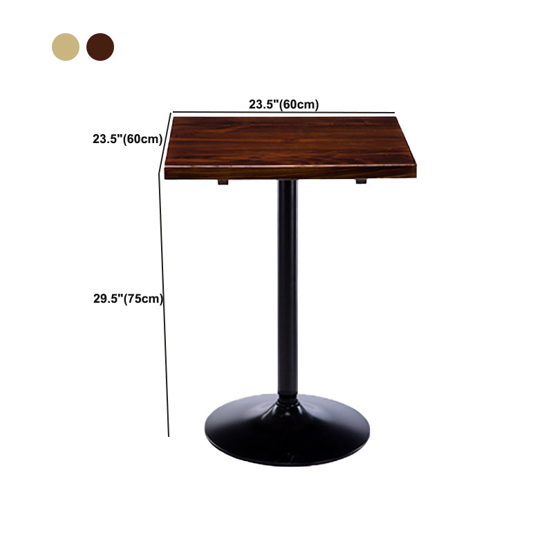 Bar Height Pub Table Wood Industrial Bar Table for Indoor and Outdoor