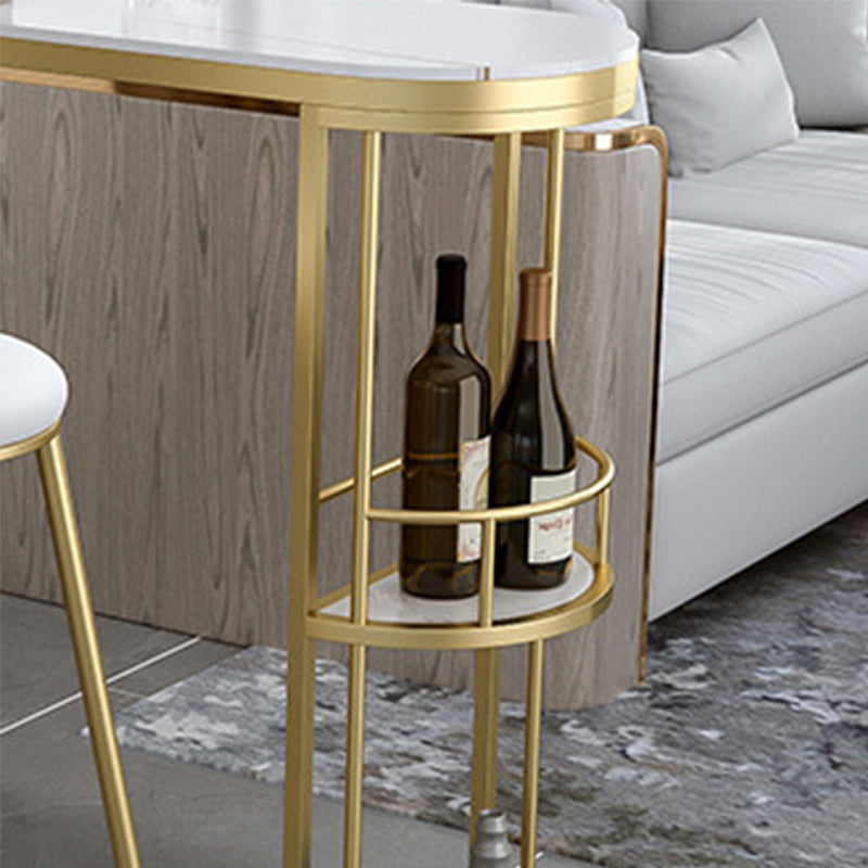 Specialty Pub Table Glam Bar Height Bar Table for Indoor Use