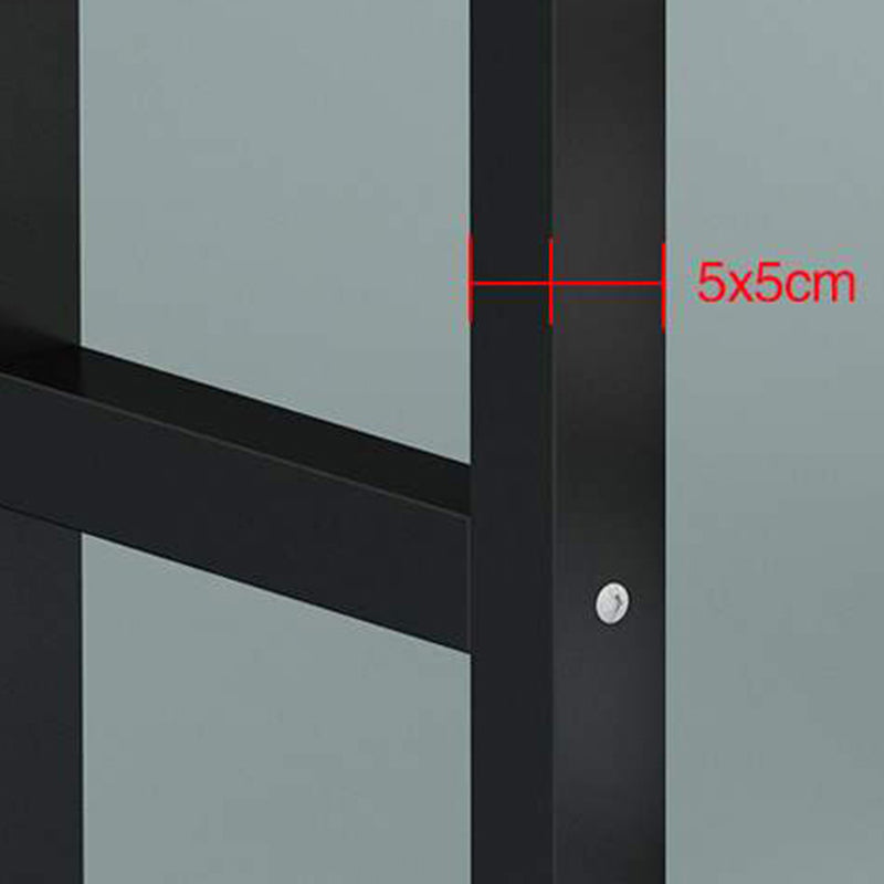 Artificial Wood Bar Dining Table Modern Counter-height Pub Table with Shelf