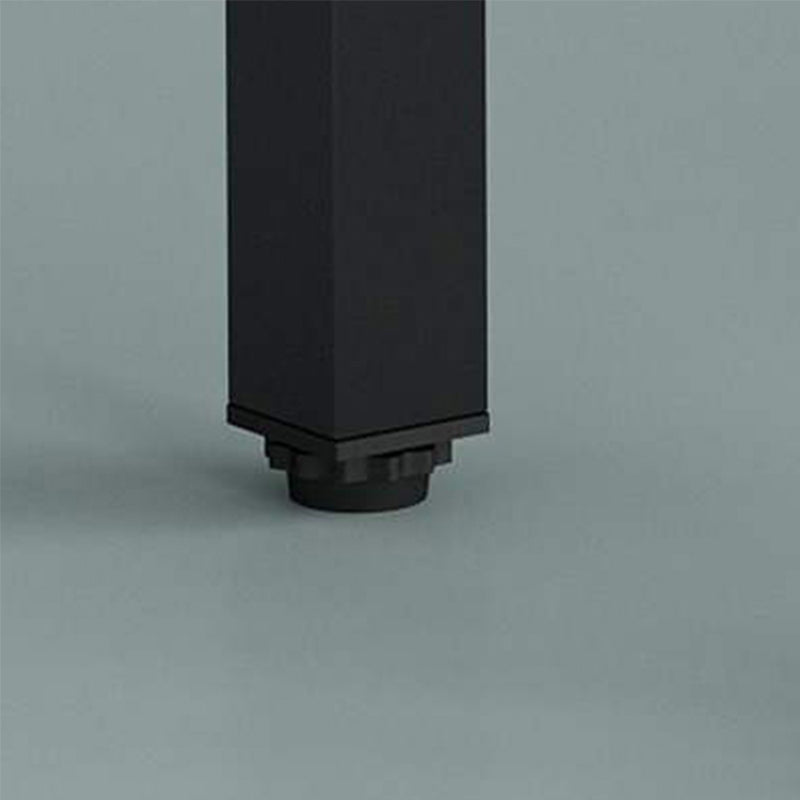 Artificial Wood Bar Dining Table Modern Counter-height Pub Table with Shelf