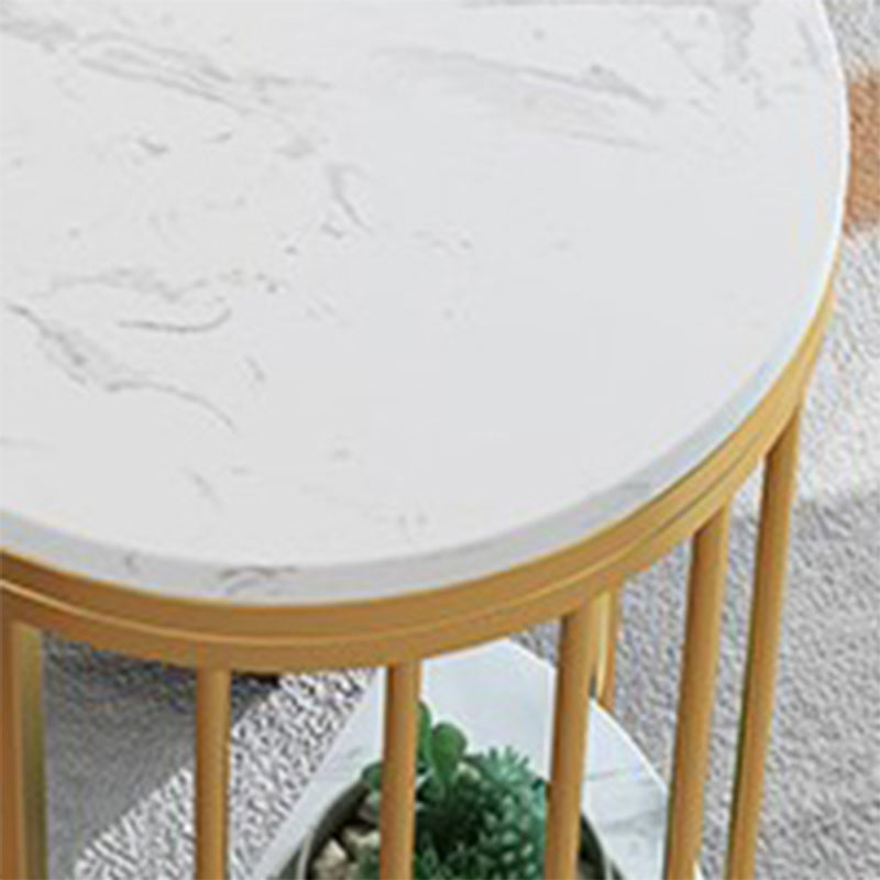 Specialty Pub Table Glam Bar Height Stone Table Bar Table for Indoor